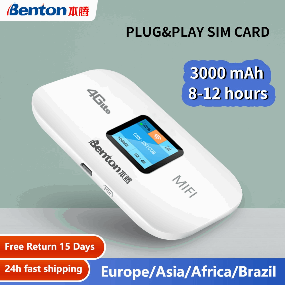 Portable Mini 3G4G Unlocked Lte Mifi Pocket Wifi Router With Sim Card Unlimited Internet-Devices You Love