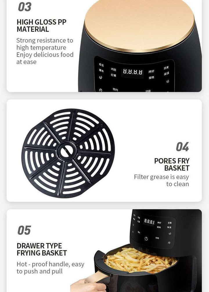 Air Fryer Smart Touch Home Electric Fryer-Devices You Love