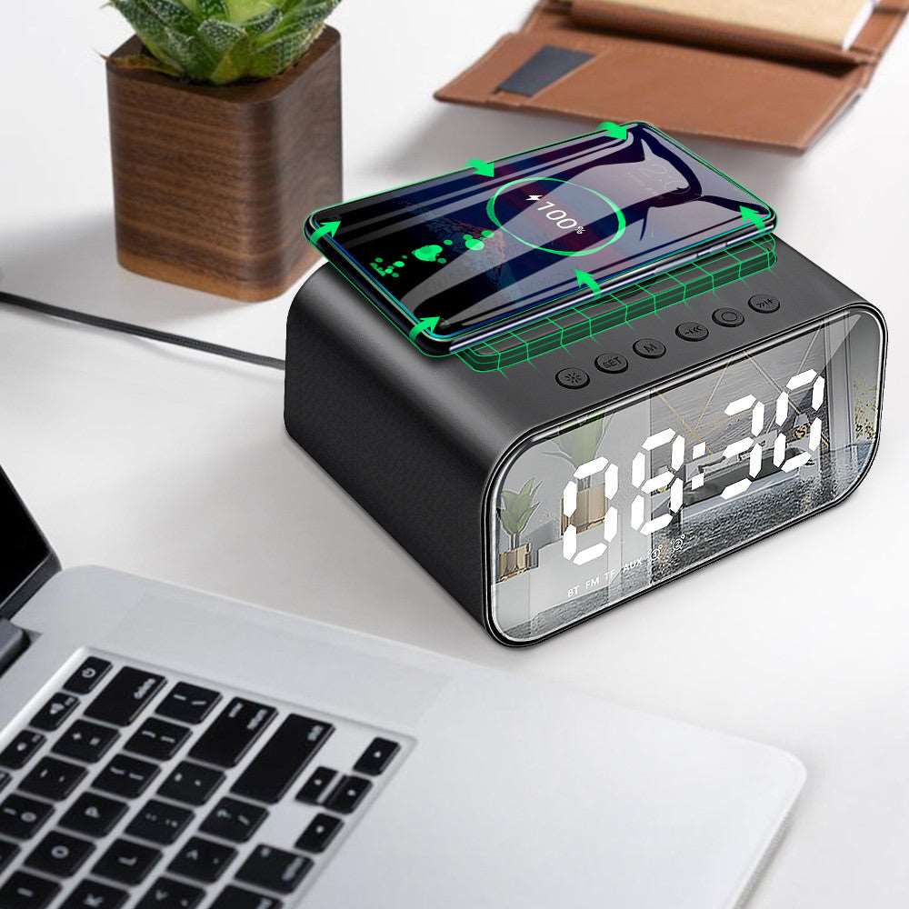 Wireless Charger Alarm Clock Bluetooth-Devices You Love
