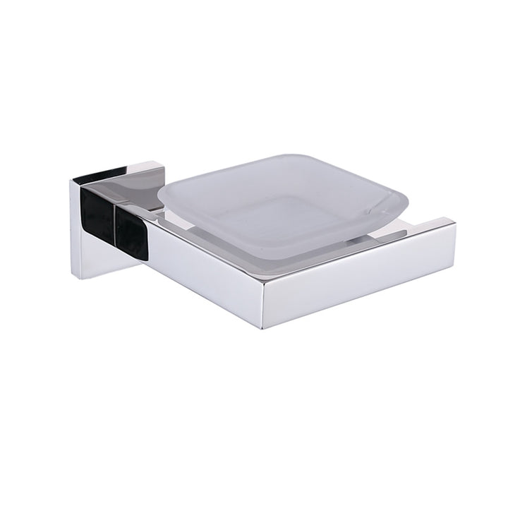 High Quality Stainless Steel Soap Holder with Removable Dish, Rust-Proof, Bathroom/Kitchen Accessories