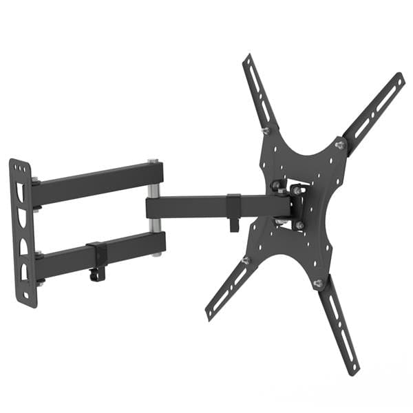 Adjustable Rotatable Wall Mount TV Stand for 26-55" Screen, Stable & Rust-Resistant, Space Saver