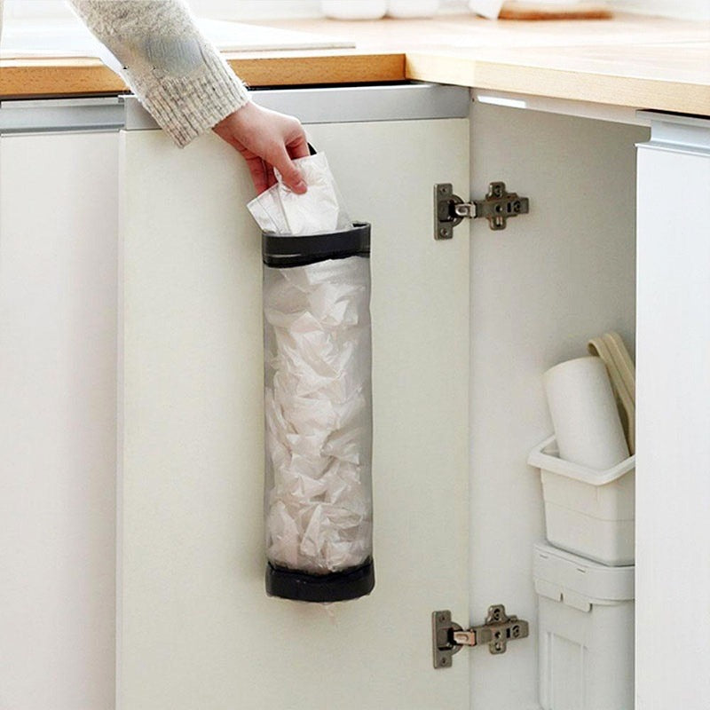 Wall Mount Plastic Grocery Bag Holder-Devices You Love